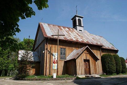 Drewniany kościół w Słupii, powiat skierniewicki z lat 1763 – 74