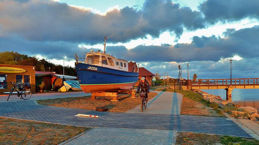 Na trasie wycieczki rowerowej -po Helu. Wracamy do Władysławowa