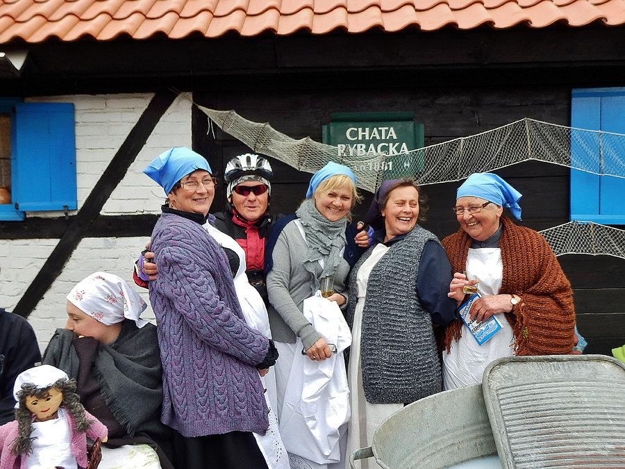 Zabytkowa chata rybacka w Jastarni. Pamiątkowe zdjęcie :)))