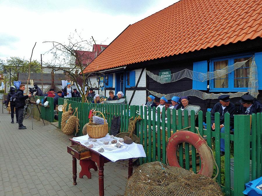 Na trasie wycieczki rowerowej -po Helu