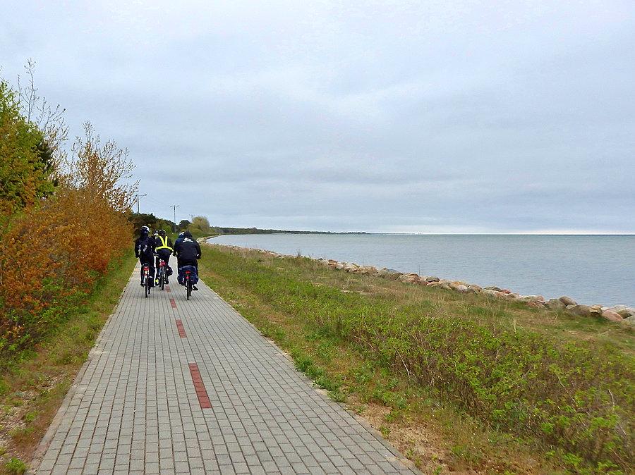 Na trasie wycieczki rowerowej -po Helu