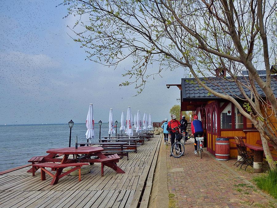 Na trasie wycieczki rowerowej -po Helu