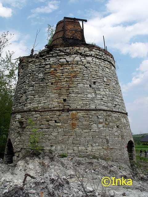 Pierwszy wapiennik w Mokrem