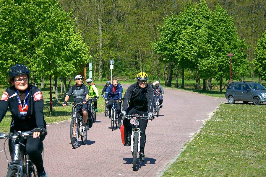 Dojeżdża rowerowa ekipa ze Szczecina