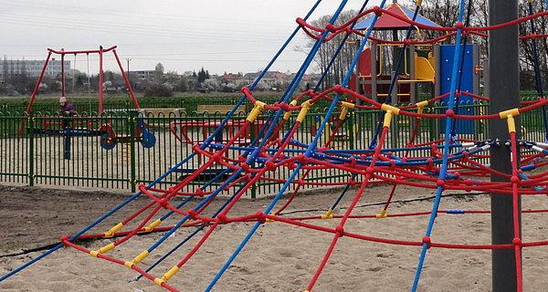 Jedna z najnowszych inwestycji miasta. Plac zabaw i fitness