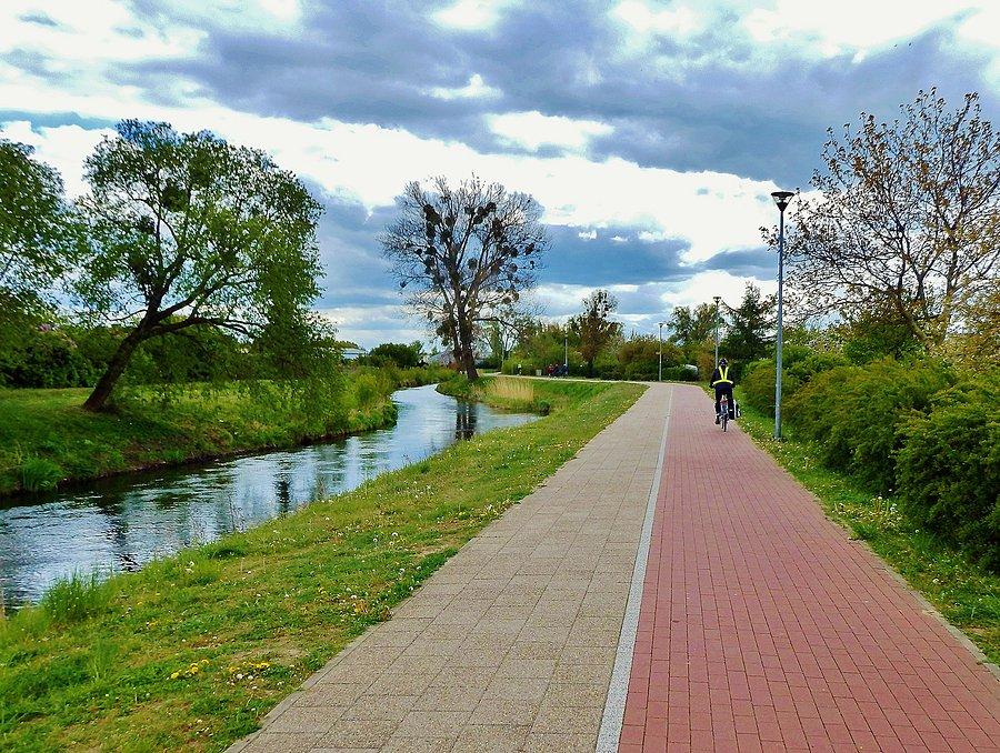 Wracamy do domu.Ścieżki rowerowe nad Radunią - Pruszcz Gdański