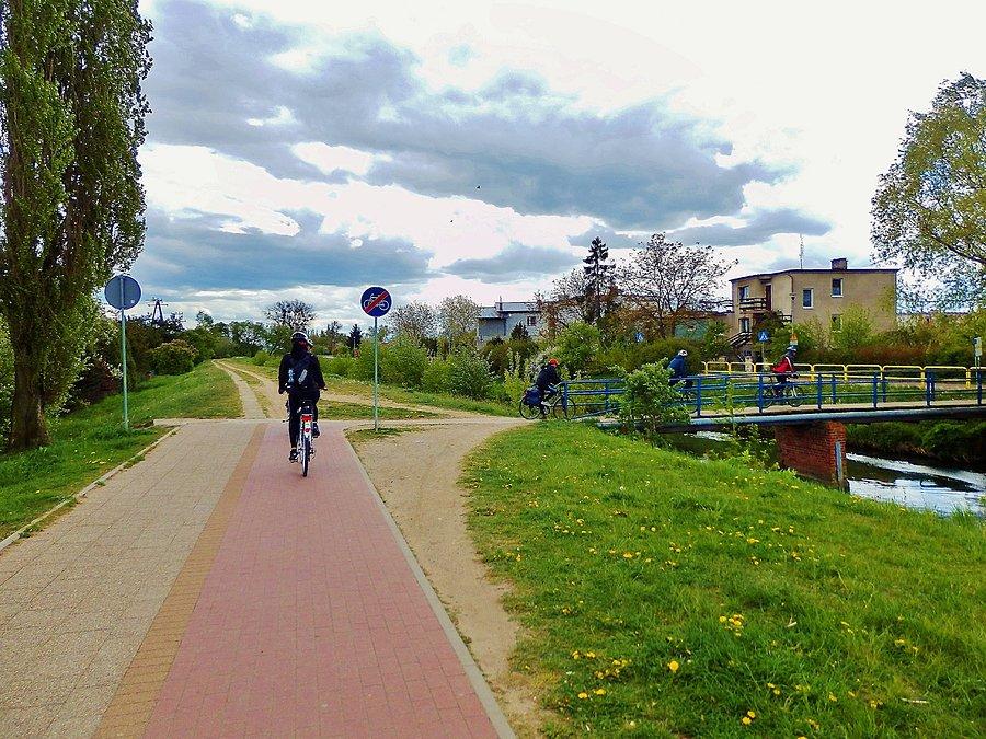 Wracamy do domu.Ścieżki rowerowe nad Radunią - Pruszcz Gdański