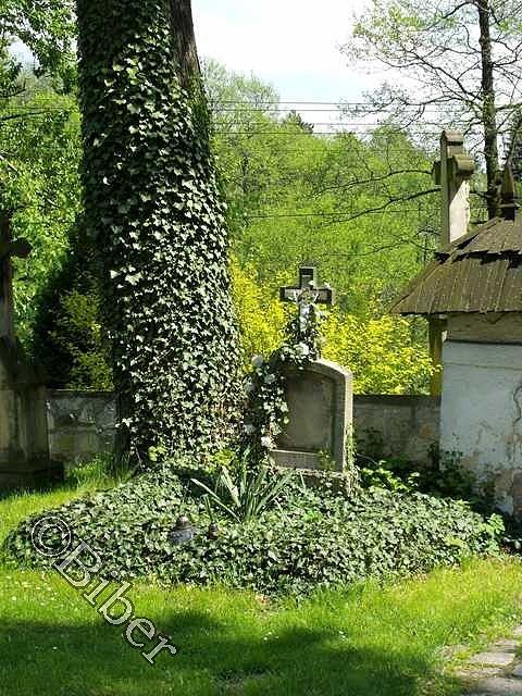 Przykościelny cmentarz