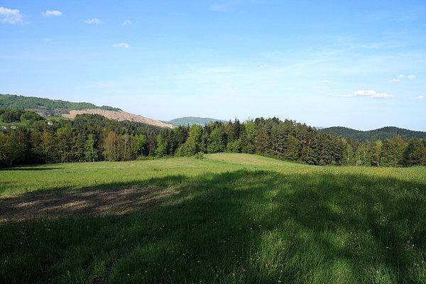 Widok znad Klęczan