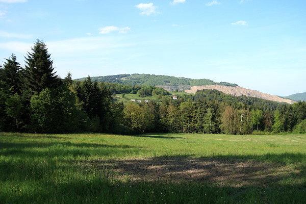 Widok znad Klęczan