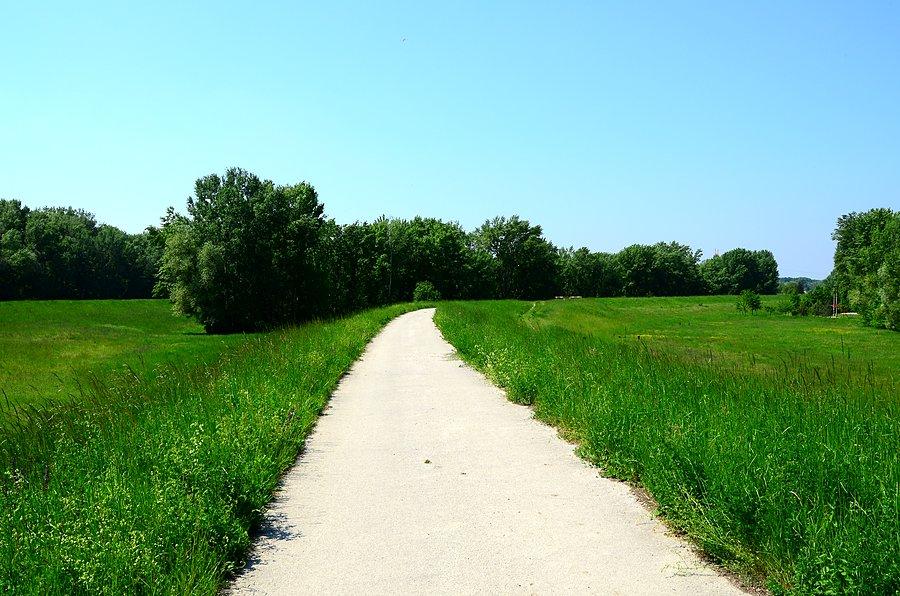 Donauradweg, okolice Medvedova
