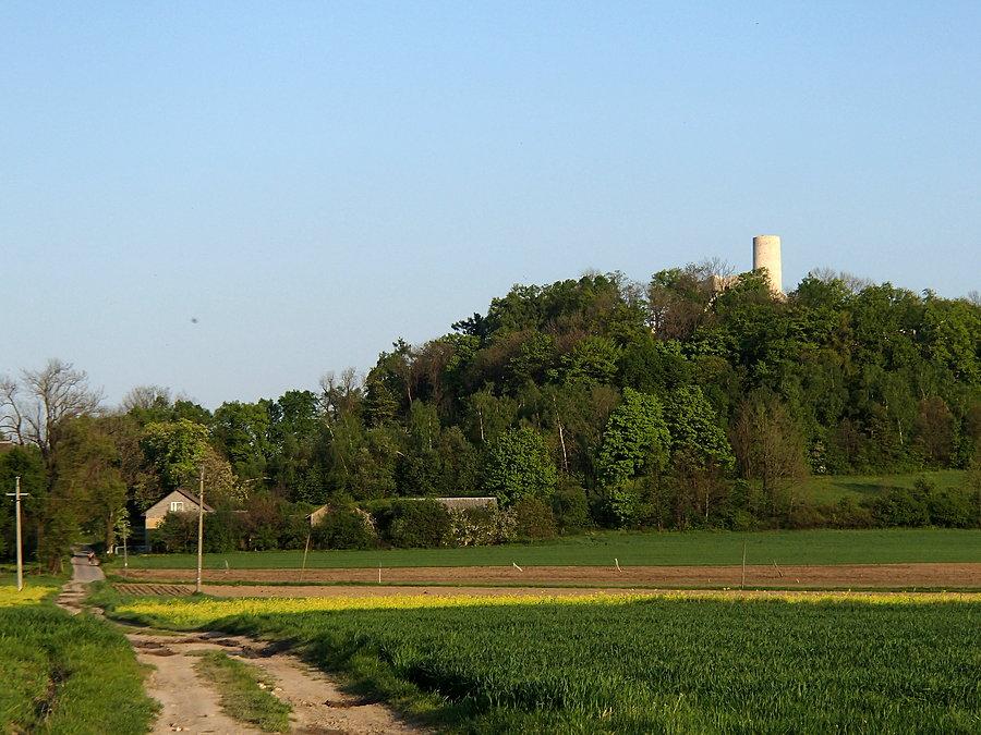 Widok na zamek Smoleń