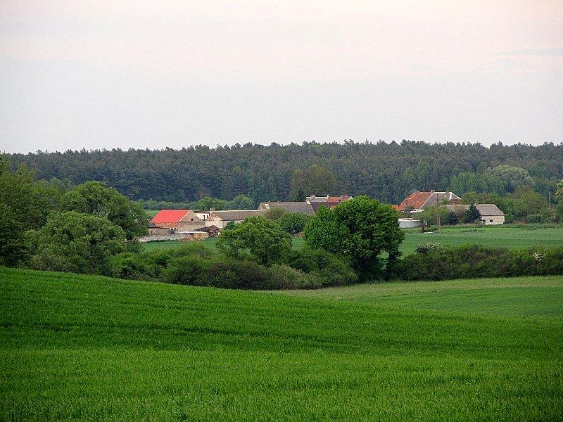 Widok na wieś Kołatka