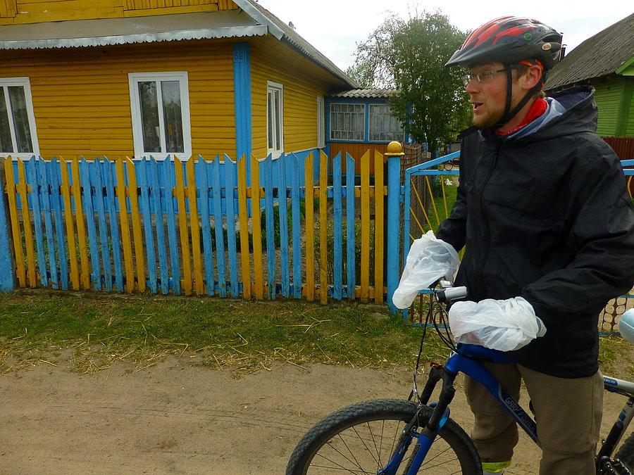 My jedziemy dalej i testujemy nowatorskie ochraniacze wind&waterproof Belarustex. Zimno