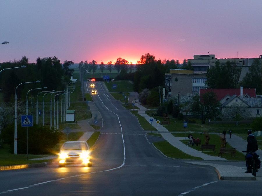 Wylotówka z miasta