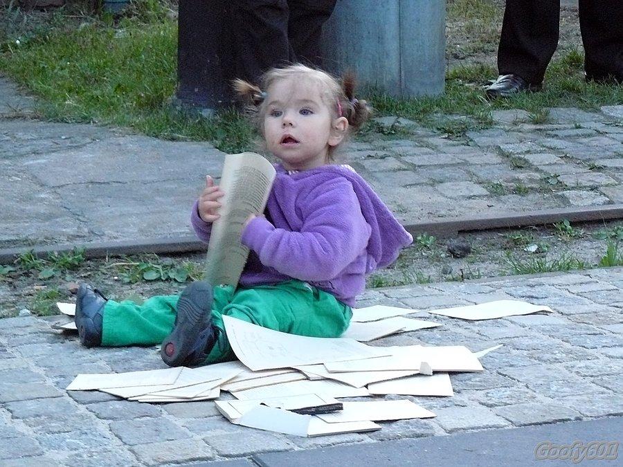 Bo warto od najmłodszych lat mieć kontakt z literaturą ;)
