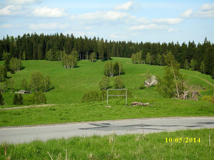 Część trasy do Kątów Bystrzyckich