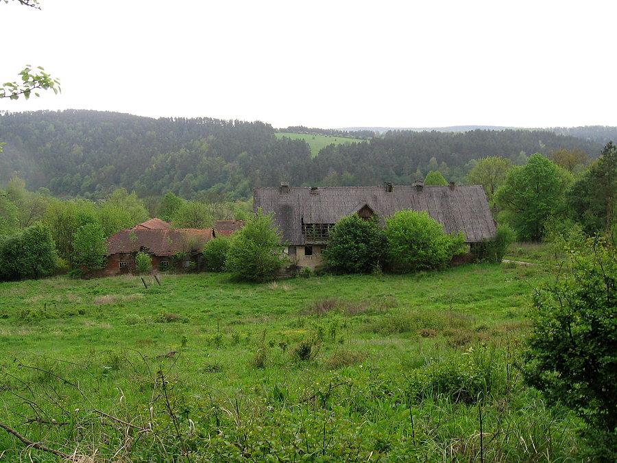Ruina gospodarstwa w Posadzie Rybotyckiej