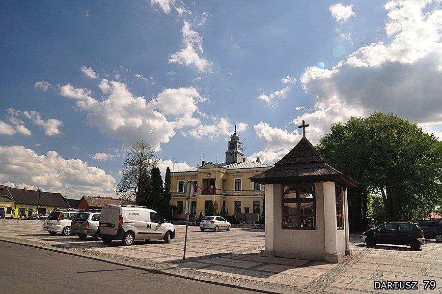 Sławków - Rynek i Ratusz sławkowski
