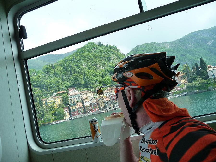 Madonna del Ghisallo Tour z Locarno - powrót promem przez jezioro Como z Bellagio
