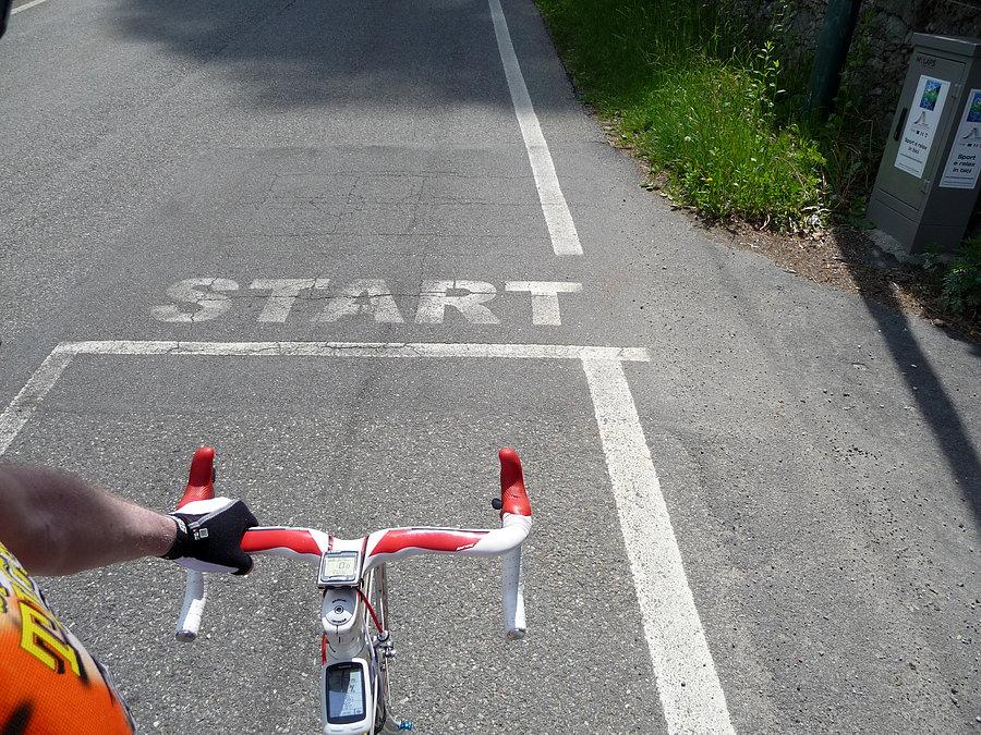 Madonna del Ghisallo Tour z Locarno - miejsce startu z 300 mnpm do Ghisallo - 760 mnpm