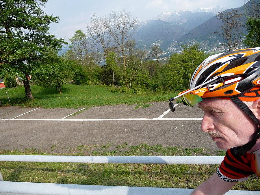 Madonna del Ghisallo Tour z Locarno, podjazd do Lugano