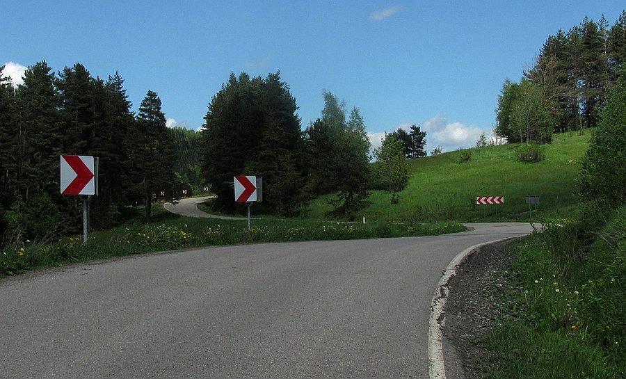 Podjazd na Chyszówki zawsze cieszy