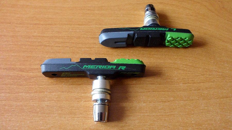 Mój nowy nabytek - klocki hamulcowe Merida Green Brake BS-MD018