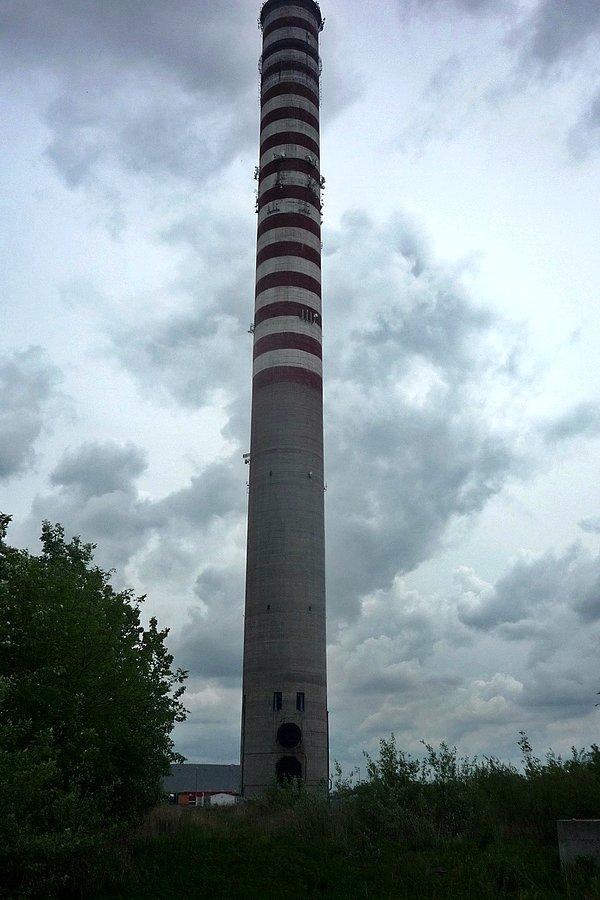 Komin elektrociepłowni Pruszków II
