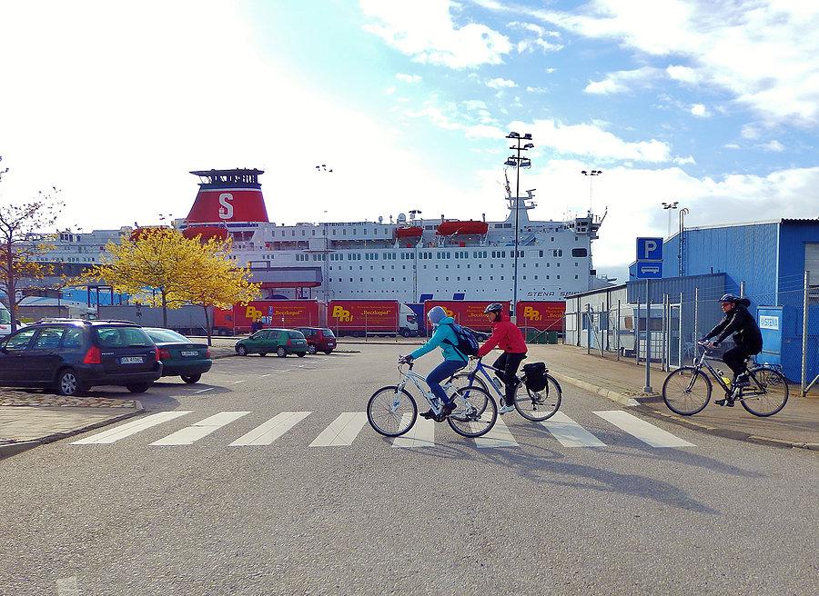 Rowerowy Potop-Karlskrona w Szwecji.Wracamy na prom