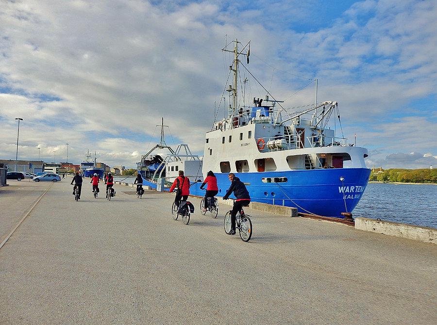 Rowerowy Potop-Karlskrona w Szwecji.Wracamy na prom
