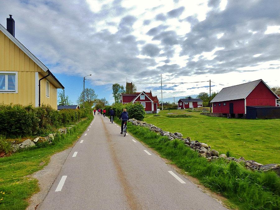 Rowerowy Potop-Karlskrona w Szwecji. Wyspa Aspo
