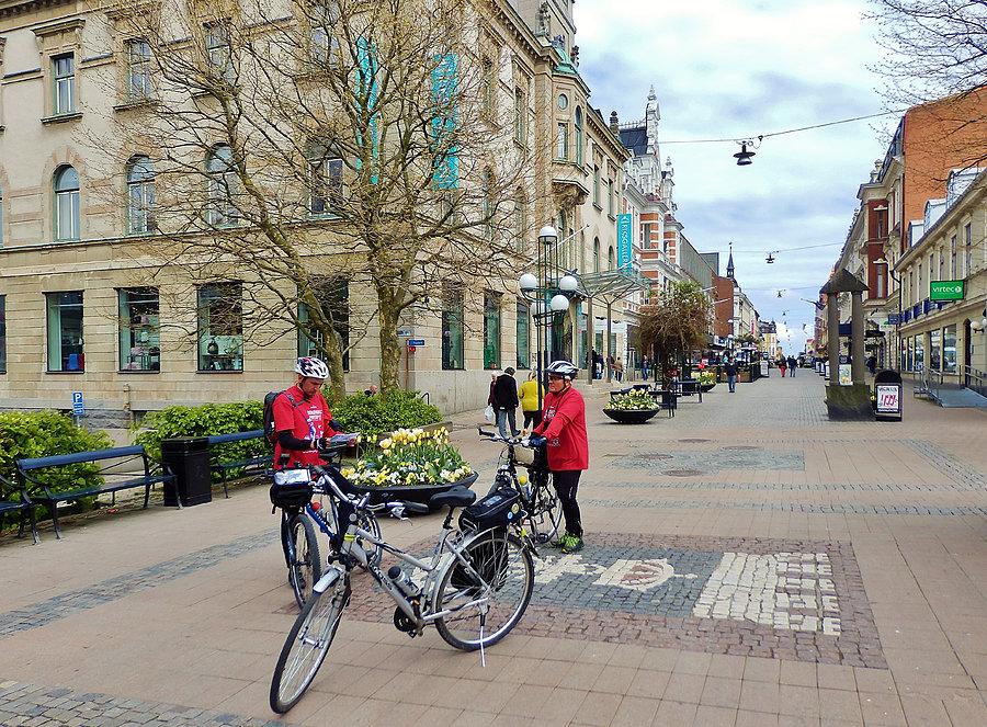 Rowerowy Potop-Karlskrona w Szwecji.Miasto