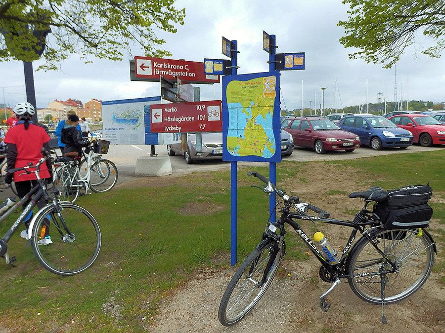 Rowerowy Potop-Karlskrona w Szwecji. Na trasie