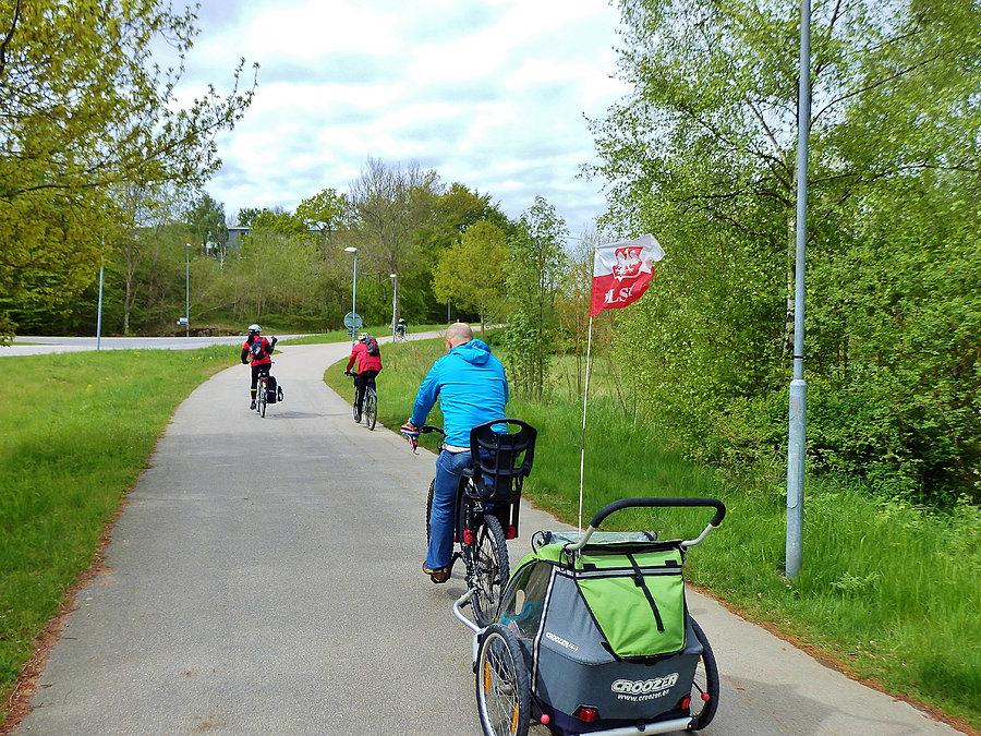Rowerowy Potop-Karlskrona w Szwecji.Na trasie