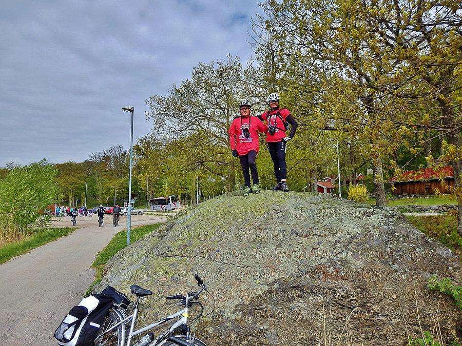 Rowerowy Potop-Karlskrona w Szwecji.Na trasie