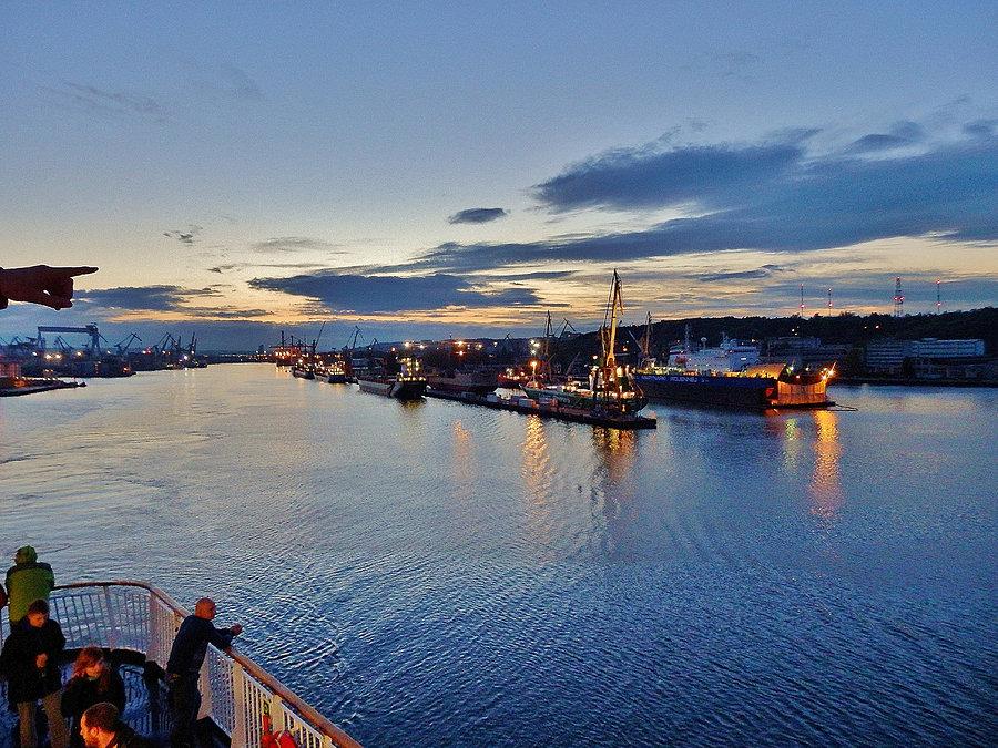 Rowerowy Potop-Karlskrona w Szwecji.Port Gdynia