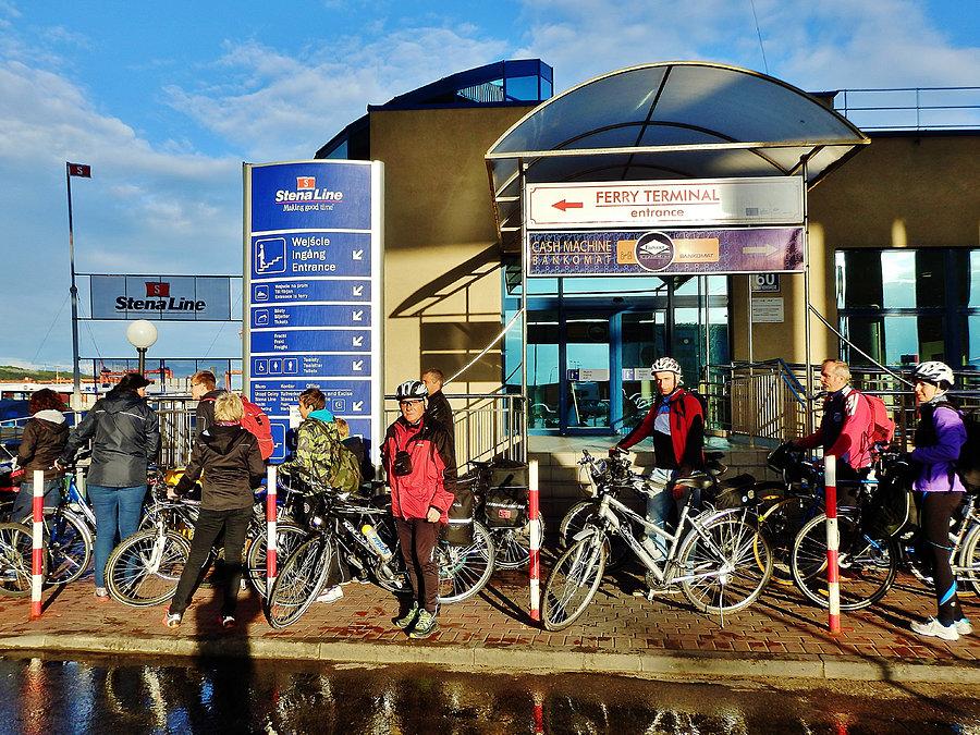 Rowerowy Potop-Karlskrona w Szwecji.Gdynia port