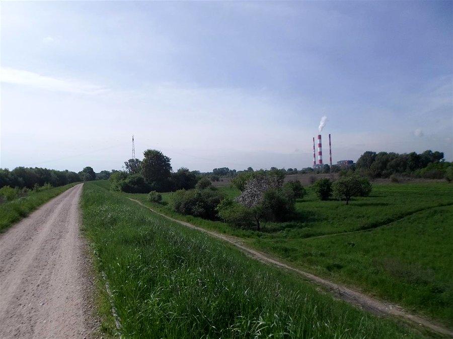Pierwsze dwa kilometry - szuter