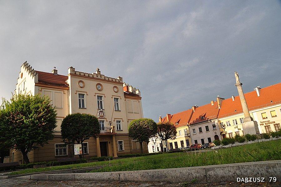 Pyskowice - Rynek i Ratusz