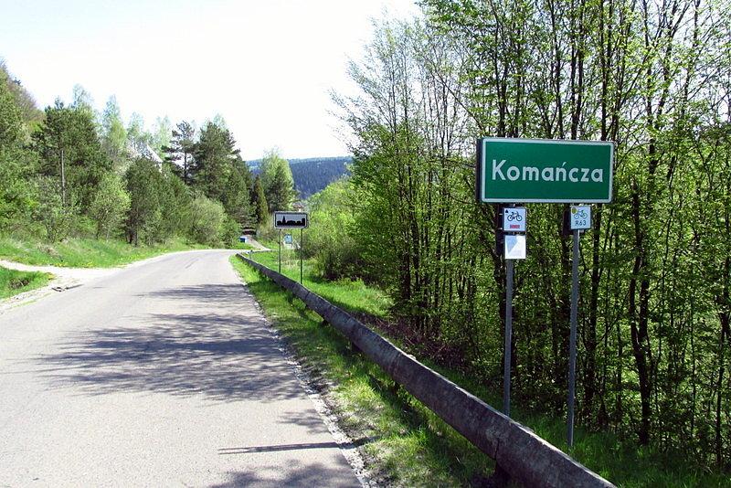 Komańcza znak