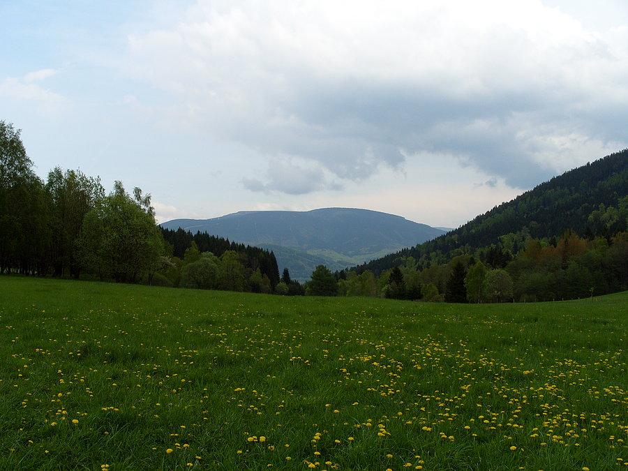 Ostatnia fotka na Kouty, gdzie chwilowo pogoda znowu udaje że będzie ładnie, ale to tylko pozory. Bo dalej