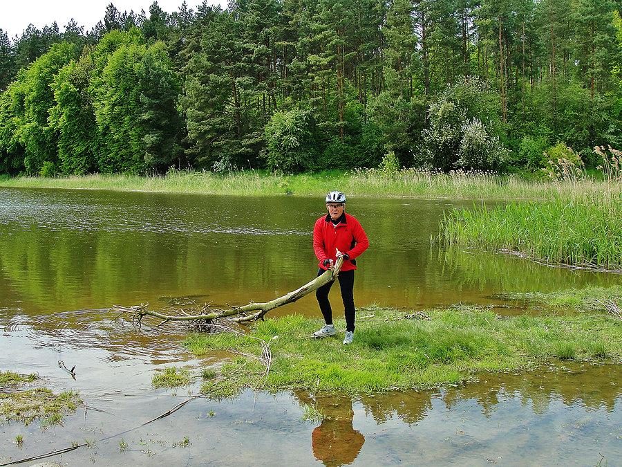 Wycieczka rowerowa Nad jeziorkiem