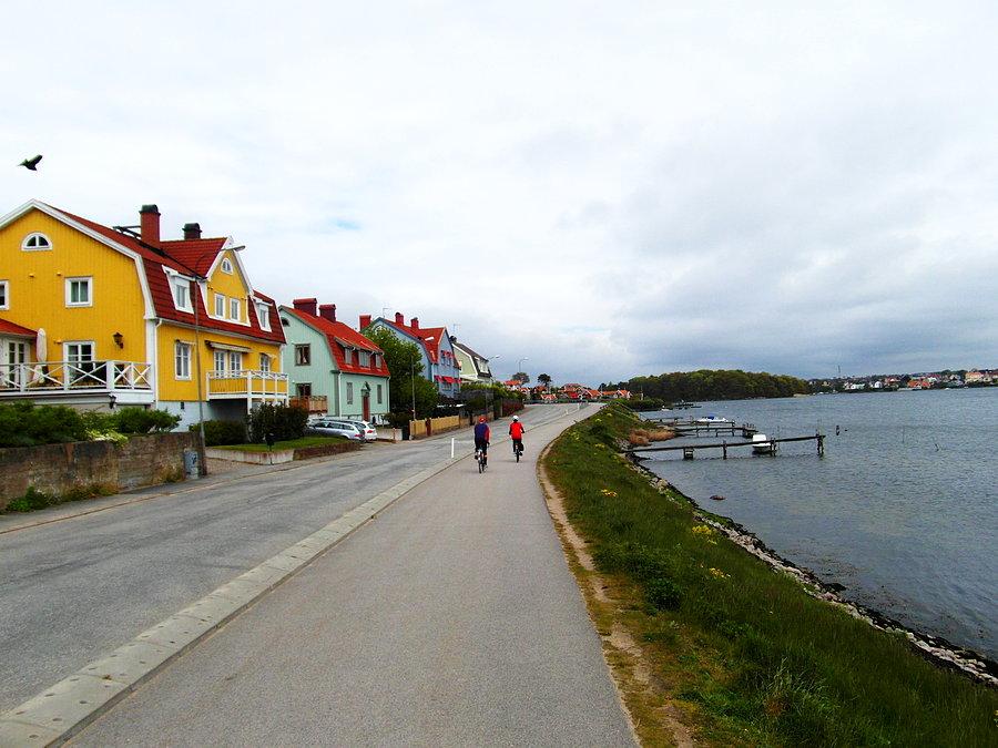 W kierunku campingu Dragsö