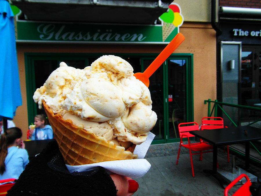 Słynne lody w Karlskronie