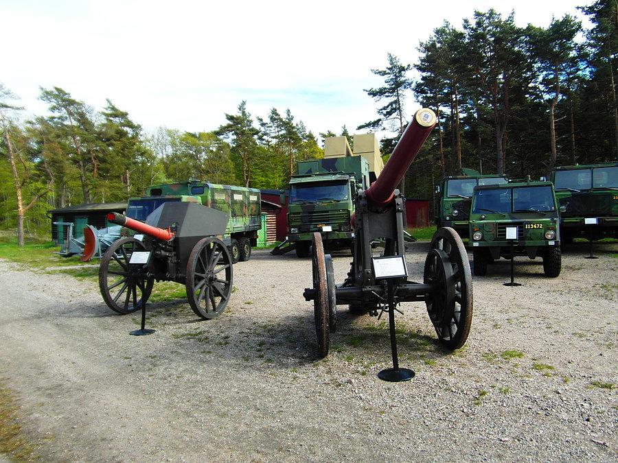 Muzeum Artylerii Nadbrzeżnej KA2 na wyspie Aspö