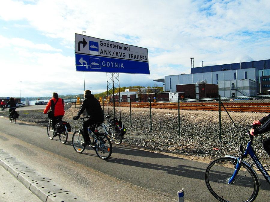 Droga powrotna – kierunek terminal promowy w Karlskronie