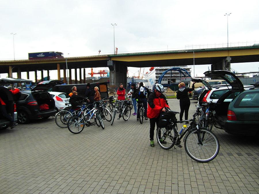 Gdynia – pakowanie rowerów