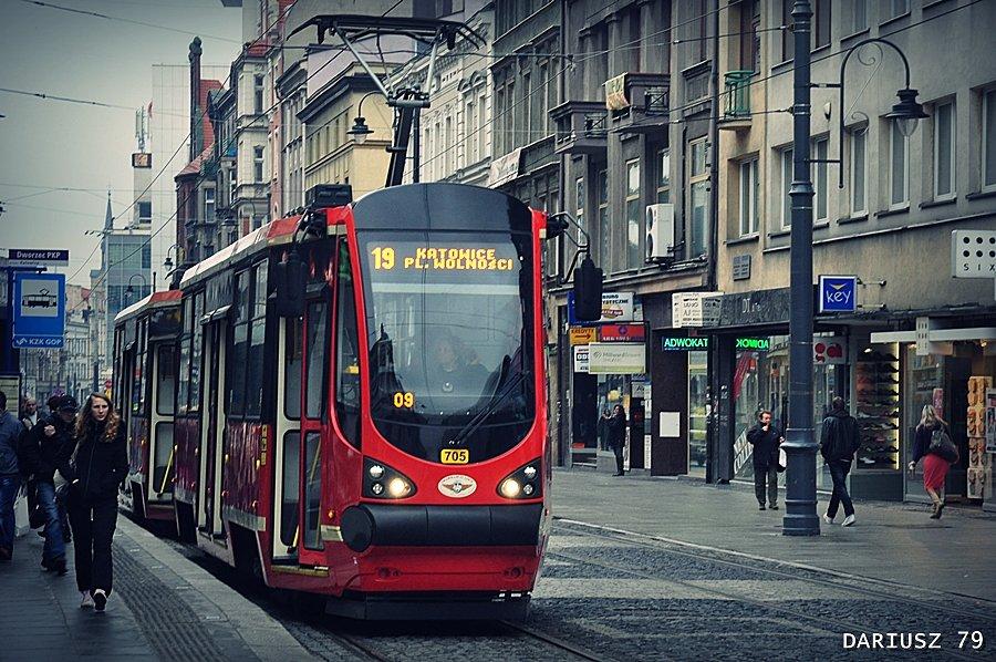 Katowice - Konstal/TŚ 105N-AC #705