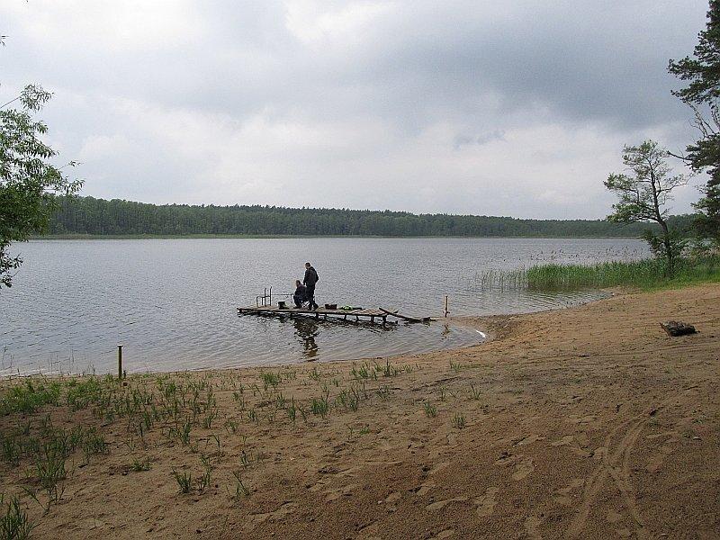 Plaża nad Jeziorem Wronczyńskim Dużym